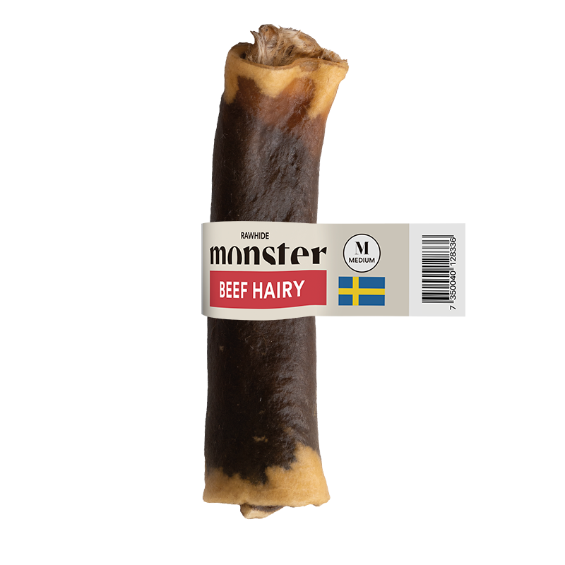Monster Beef Hairy rulle XL svenskt tugg