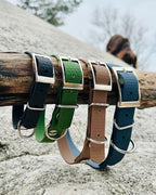 Tassmark Saga Halsband Hexa, Olivgrön