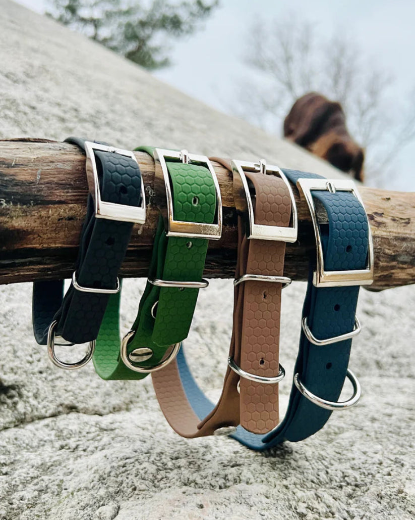 Tassmark Saga Halsband Hexa, Olivgrön