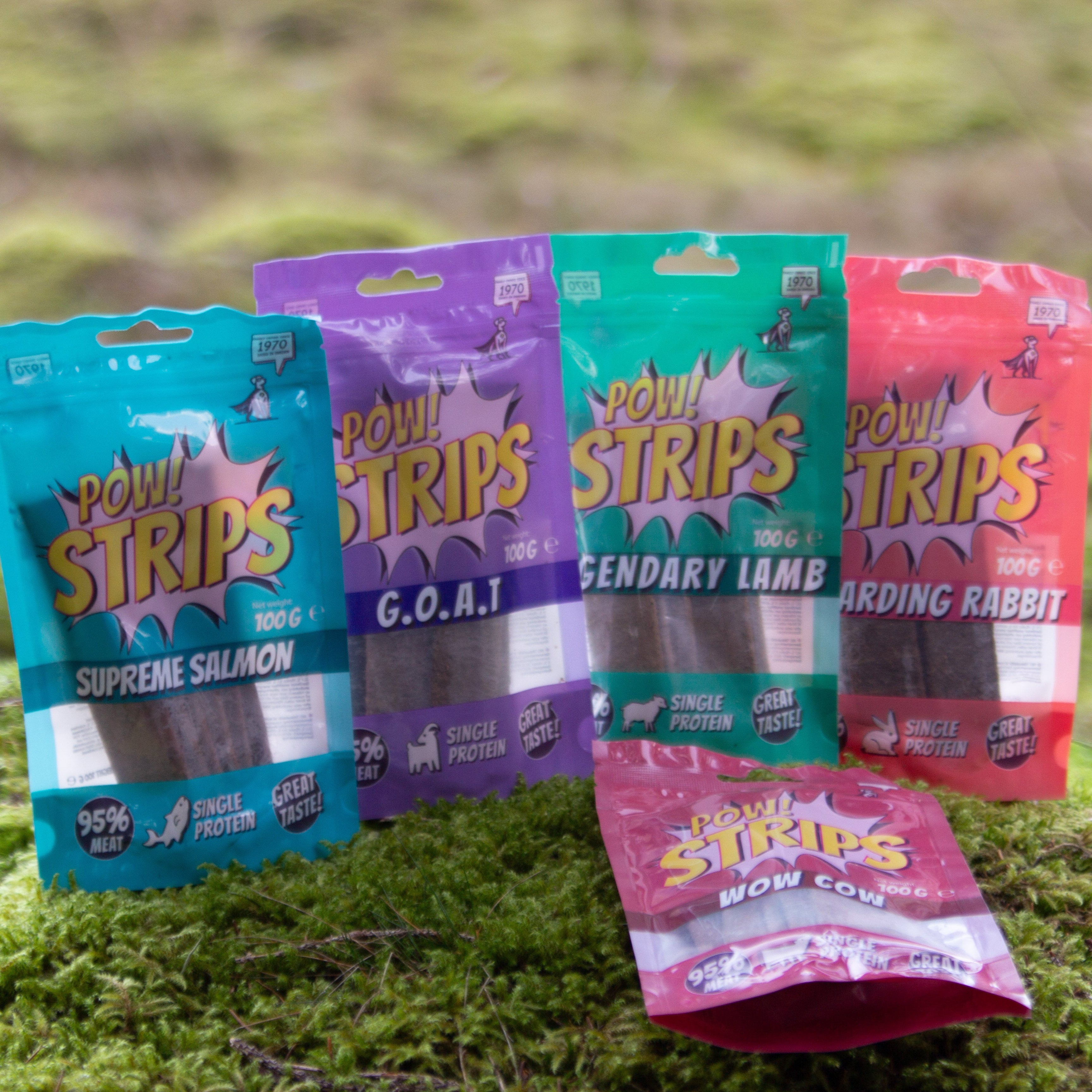 POW! Stripes Rewarding rabbit 100g