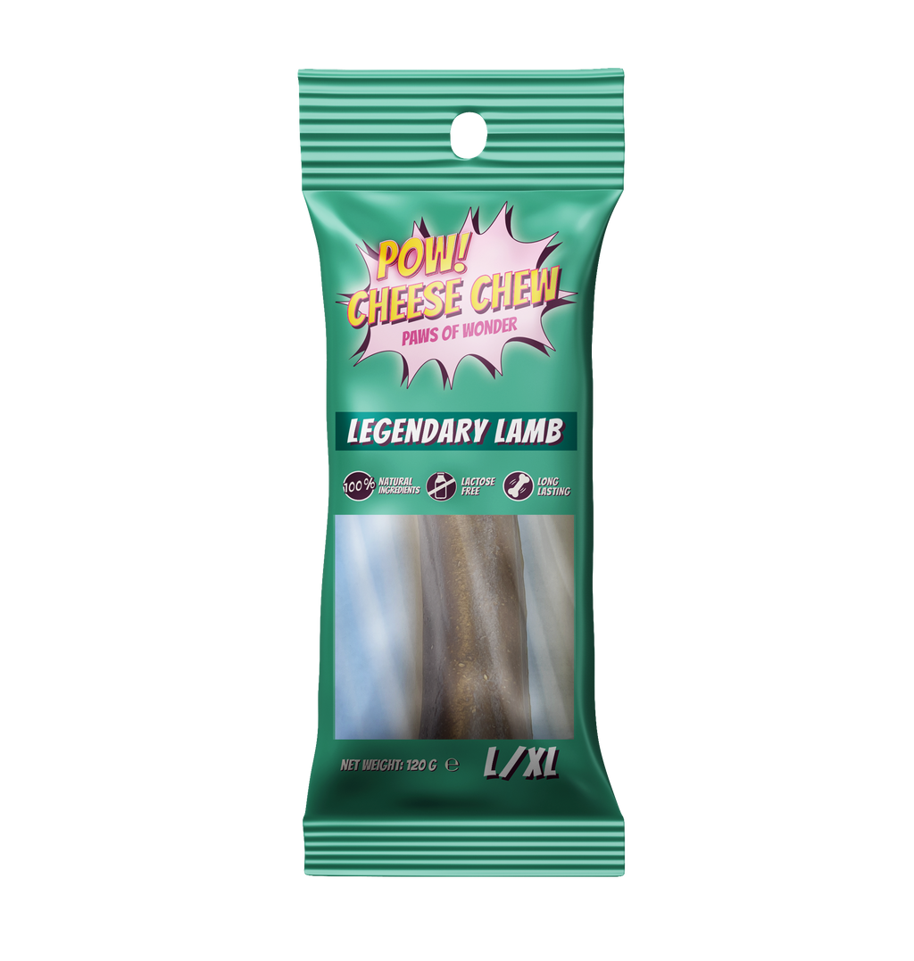 Pow! Cheese chew Legendary Lamb L/XL