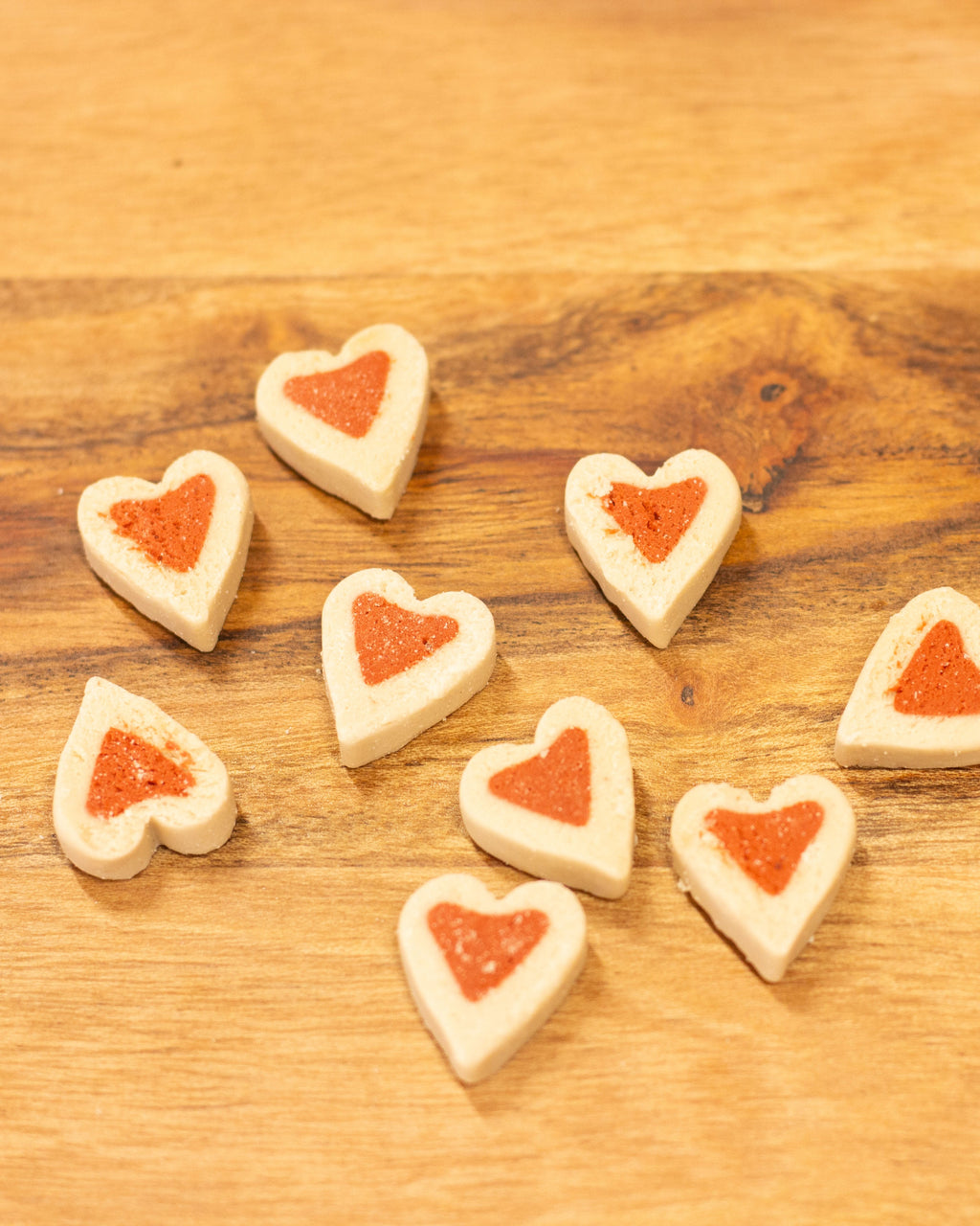 Four Friends Treatos Love hearts