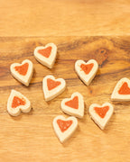 Four Friends Treatos Love hearts