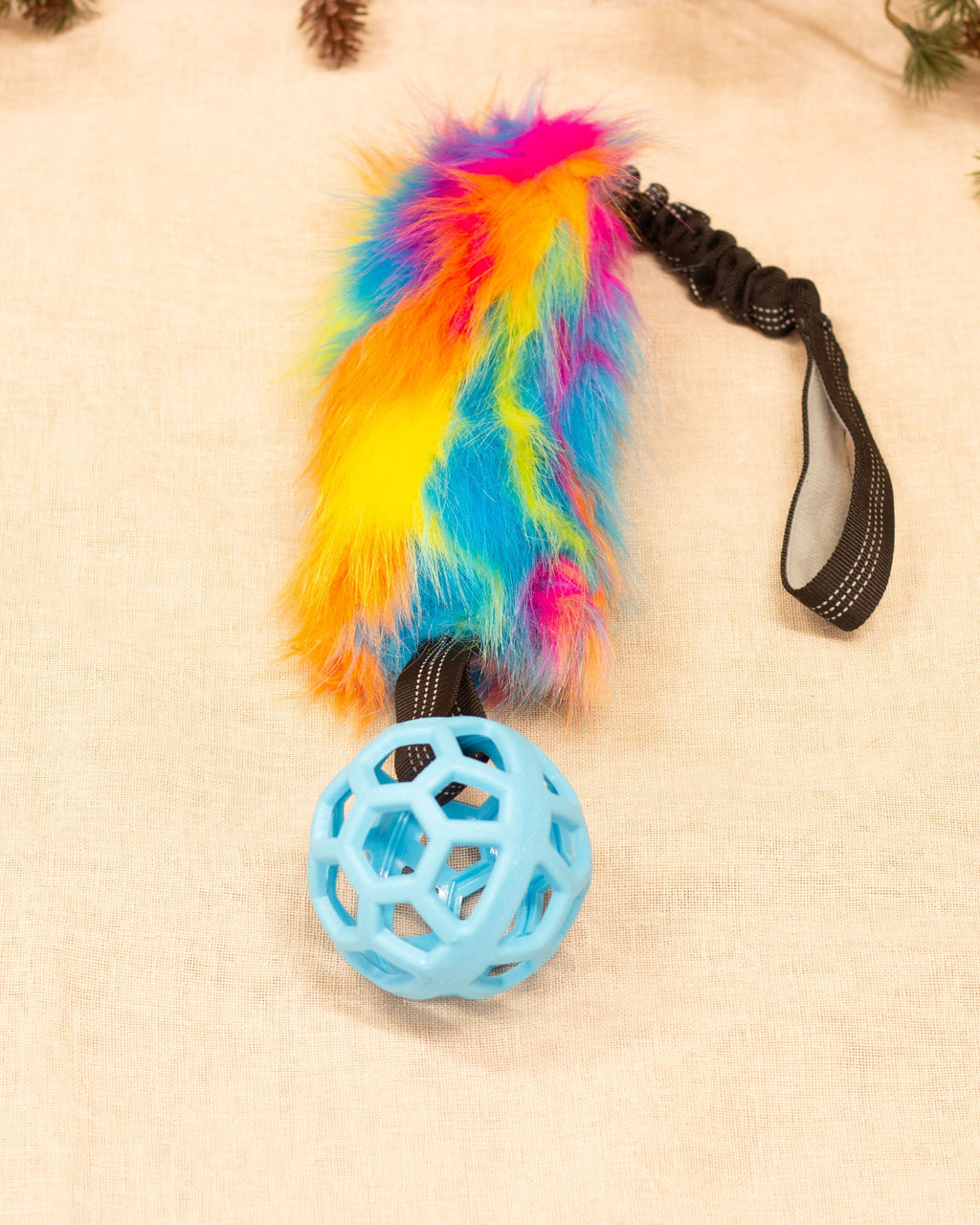 Play n tug Unicorn with ball