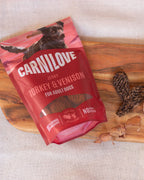 Carnilove Jerky Turkey & Venison 100g