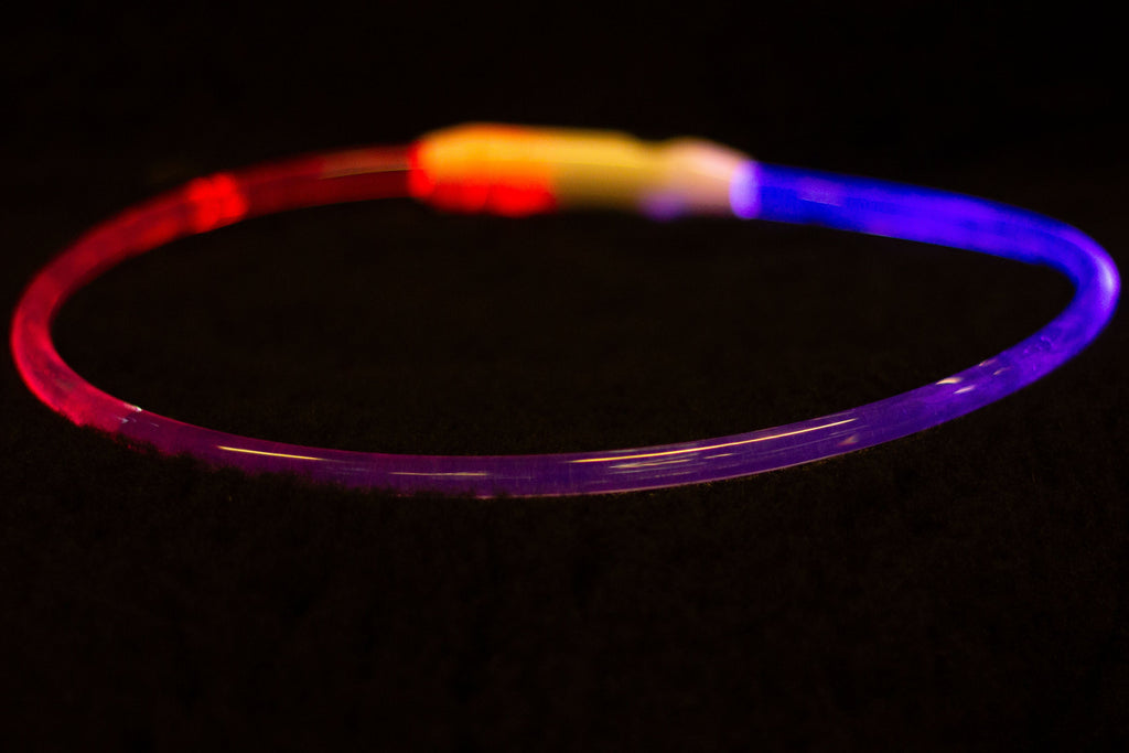 Blinkhalsband rund