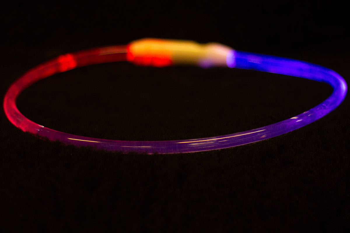 Blinkhalsband rund