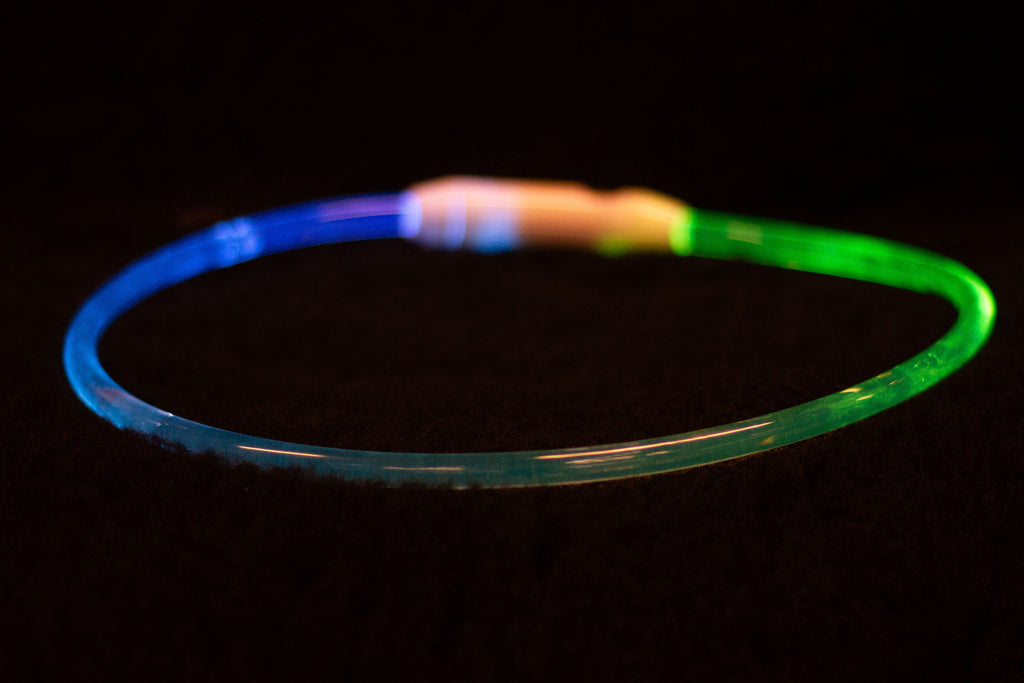 Blinkhalsband rund