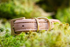 Pure fast halsband rosa