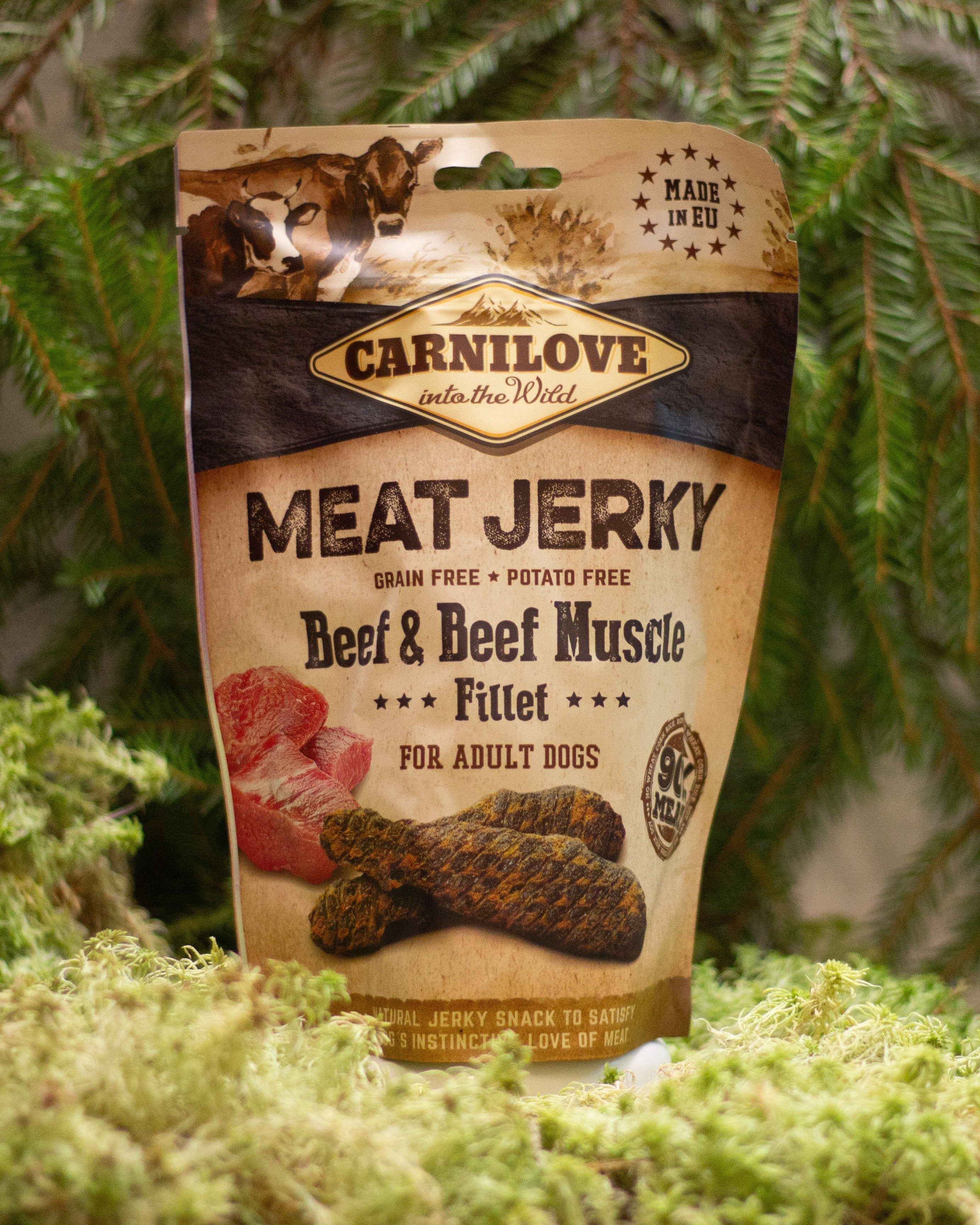 Carnilove Jerky Beef & Beef muscle