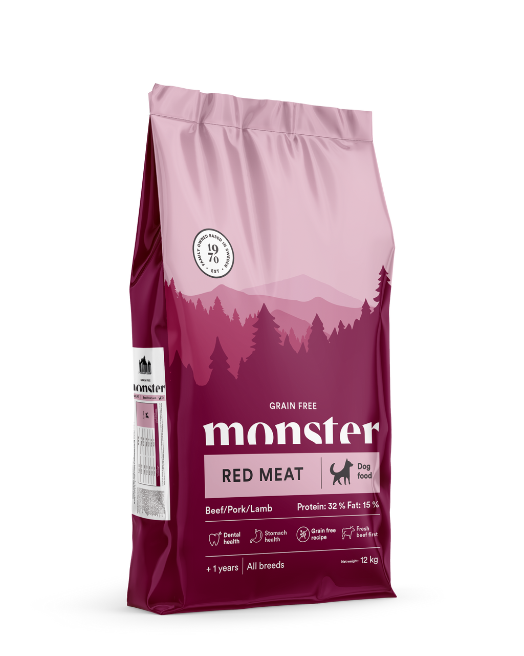 Monster Dog GF Adult Red Meat 12kg