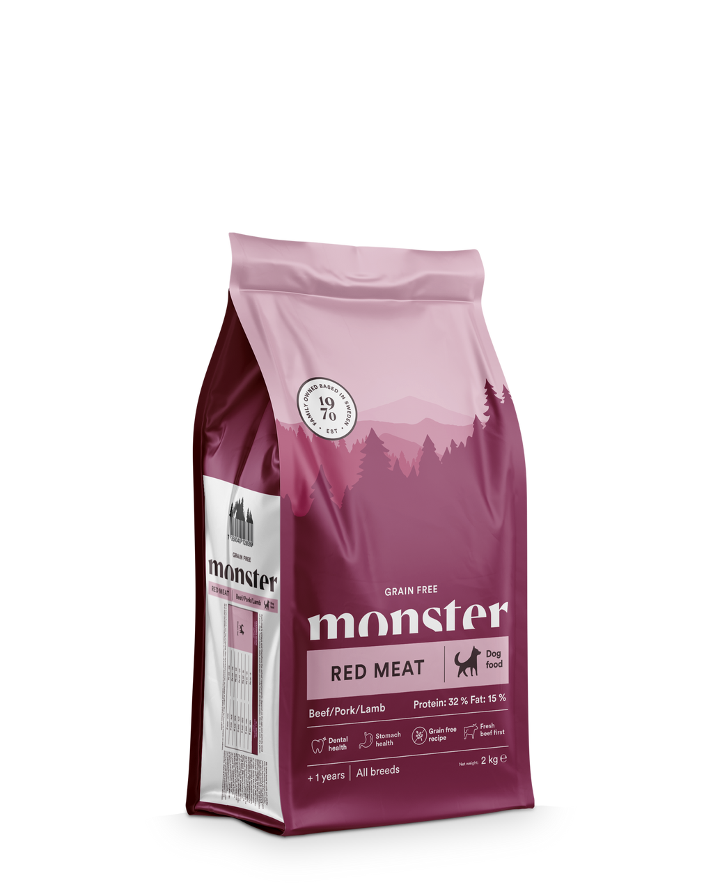 Monster Dog GF Adult Red Meat 2kg