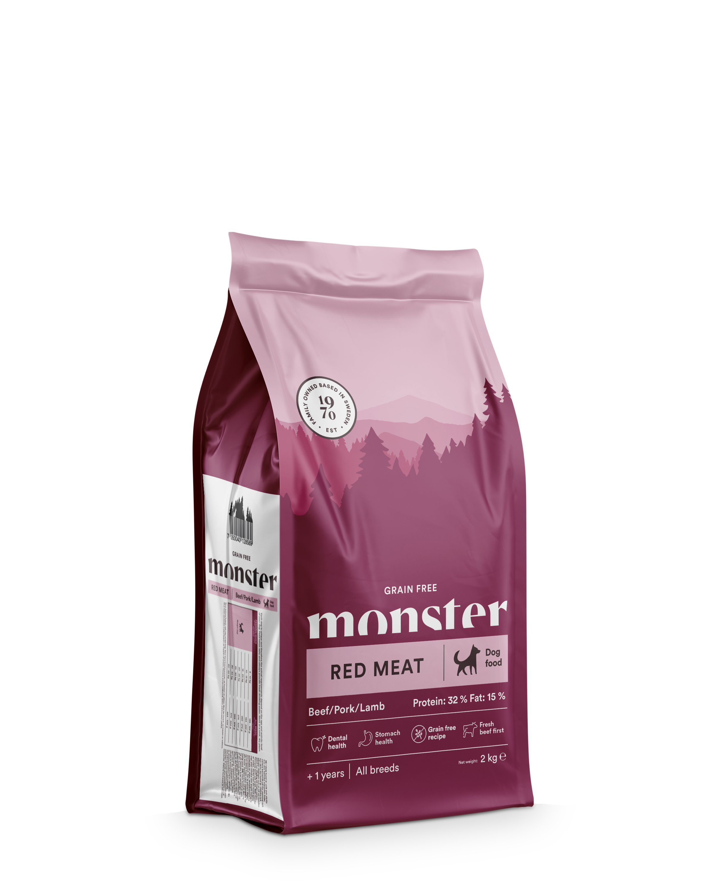 Monster Dog GF Adult Red Meat 2kg