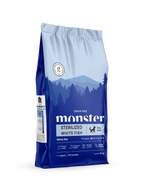 Monster Dog GF Sterilized White Fish 12kg