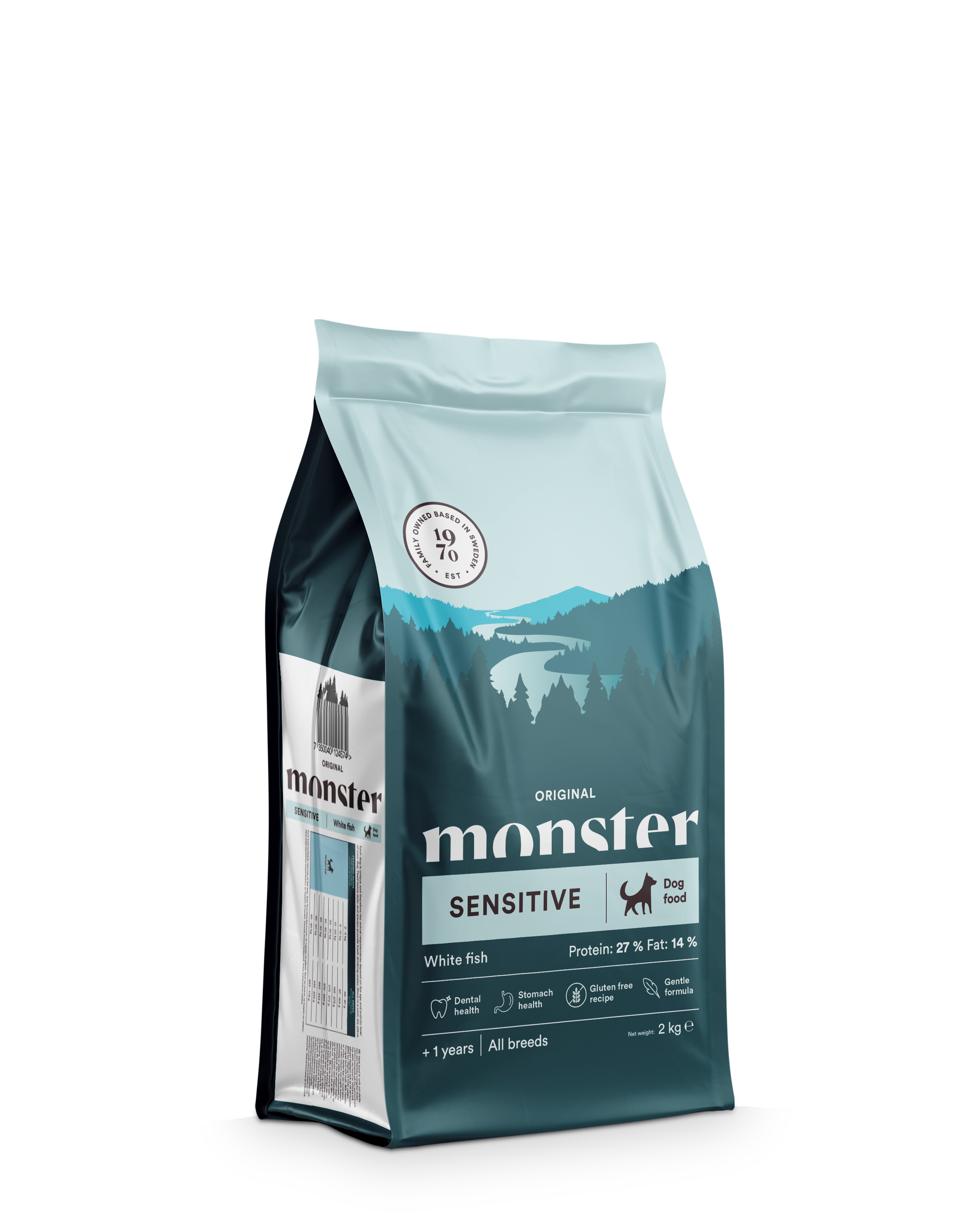 Monster Dog Orig. Sensitive White fish 2 kg