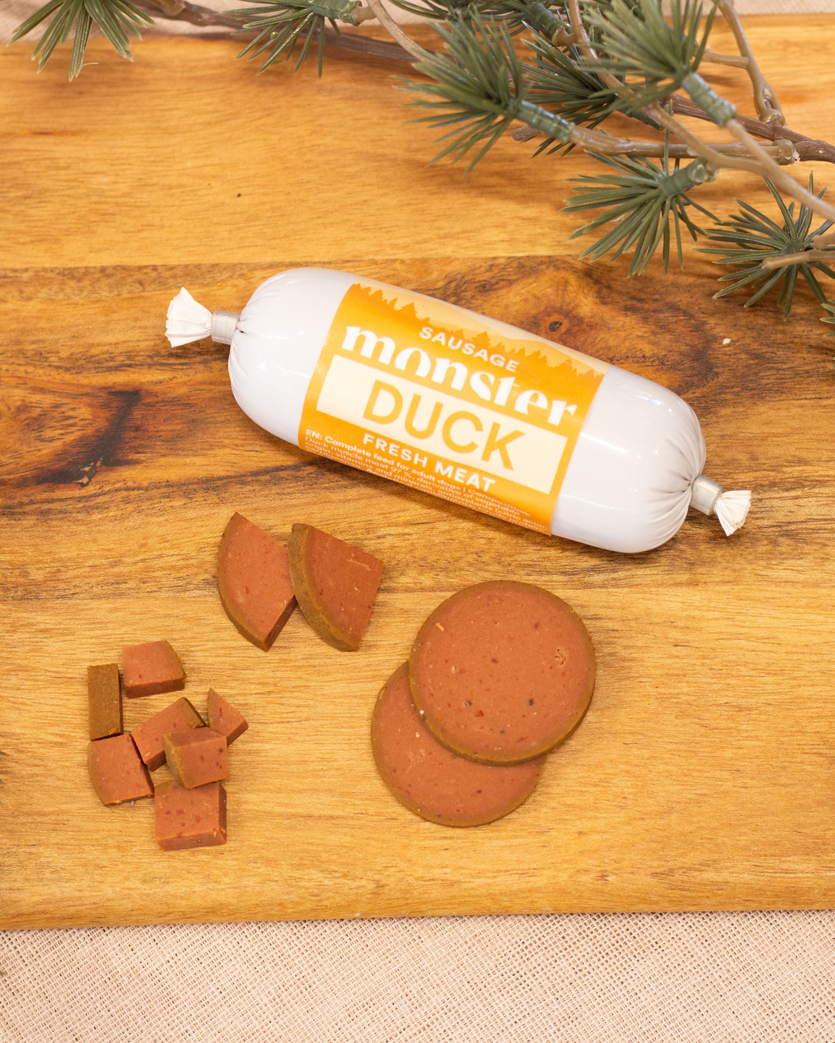 Monster foderkorv 80g duck