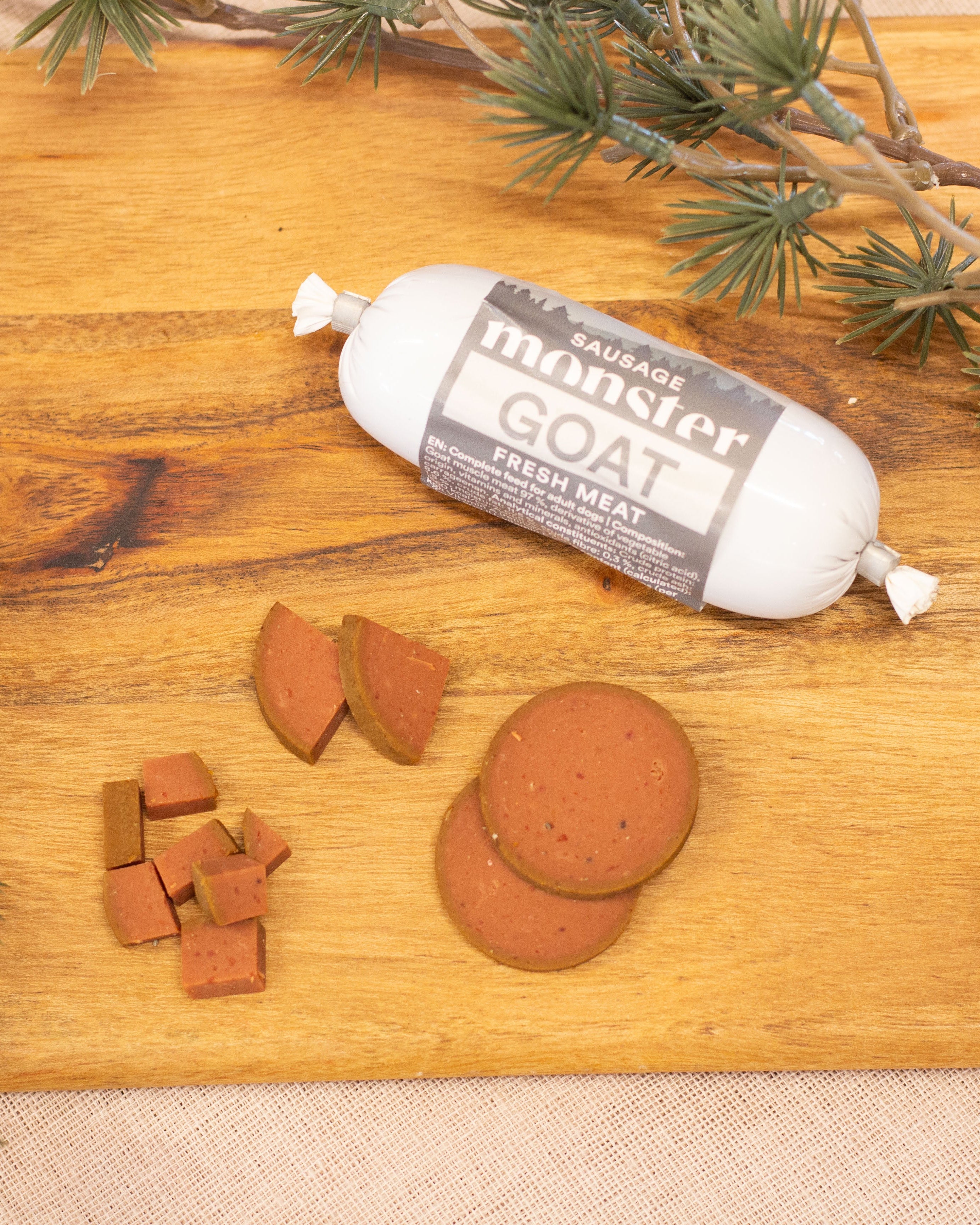 Monster foderkorv 80g Goat