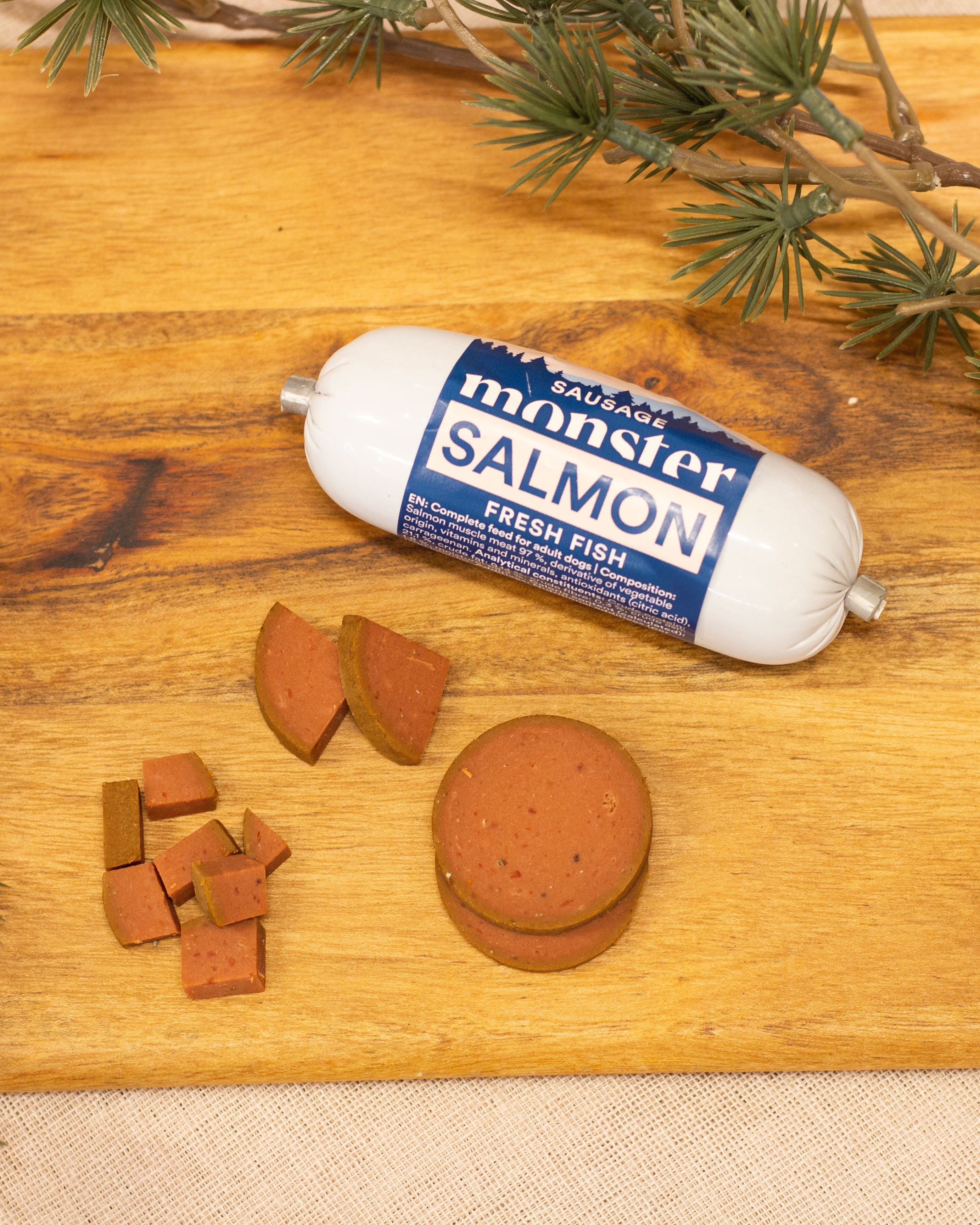 Monster foderkorv 80g Salmon