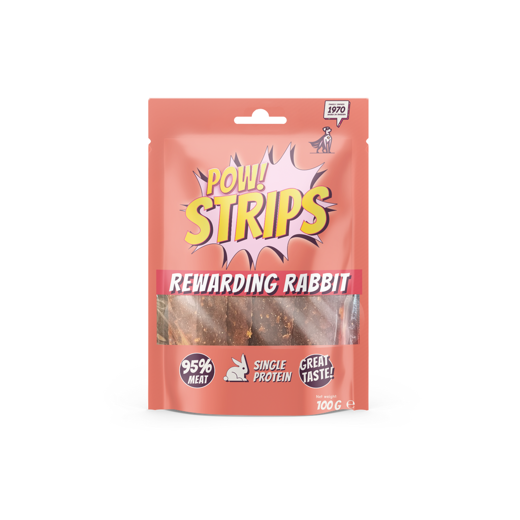 POW! Stripes Rewarding rabbit 100g