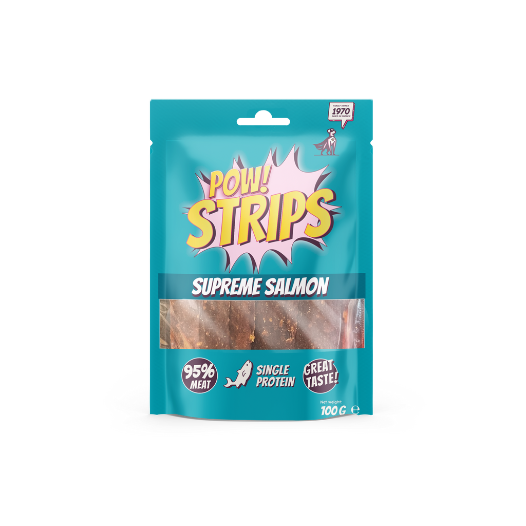 POW! Stripes Supreme salmon 100g