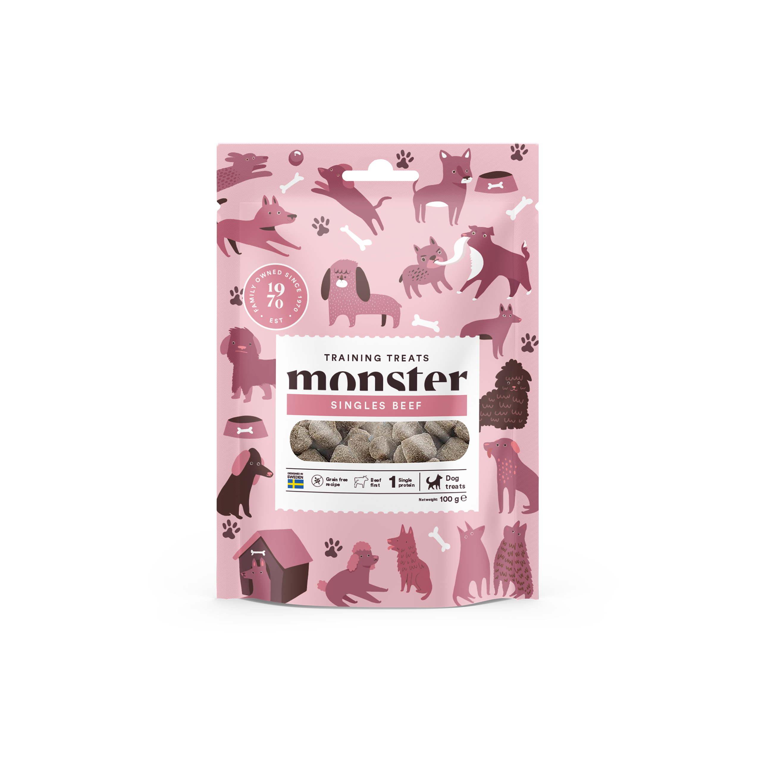 Monster training treats beef 100g