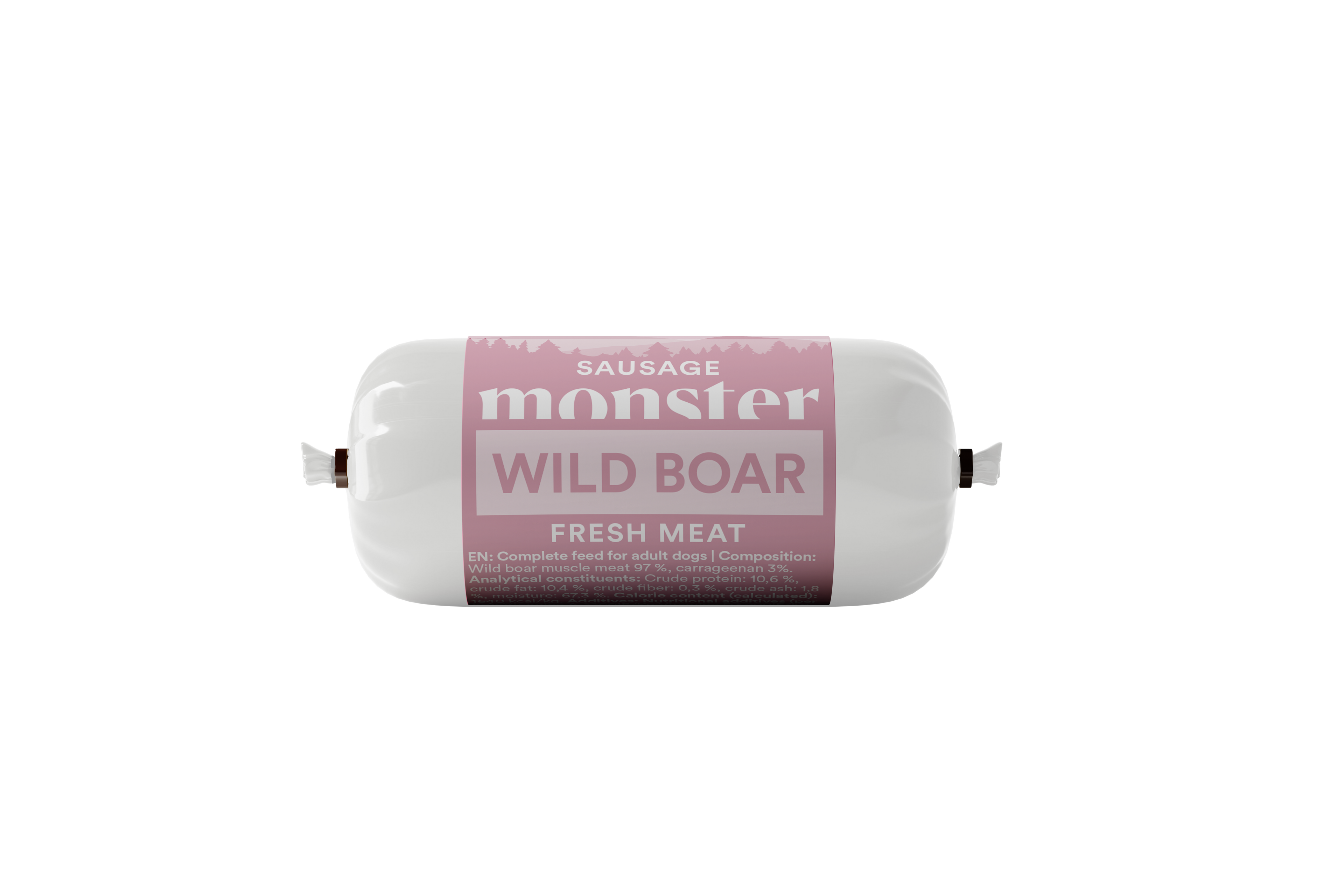 Monster foderkorv 80g wild boar