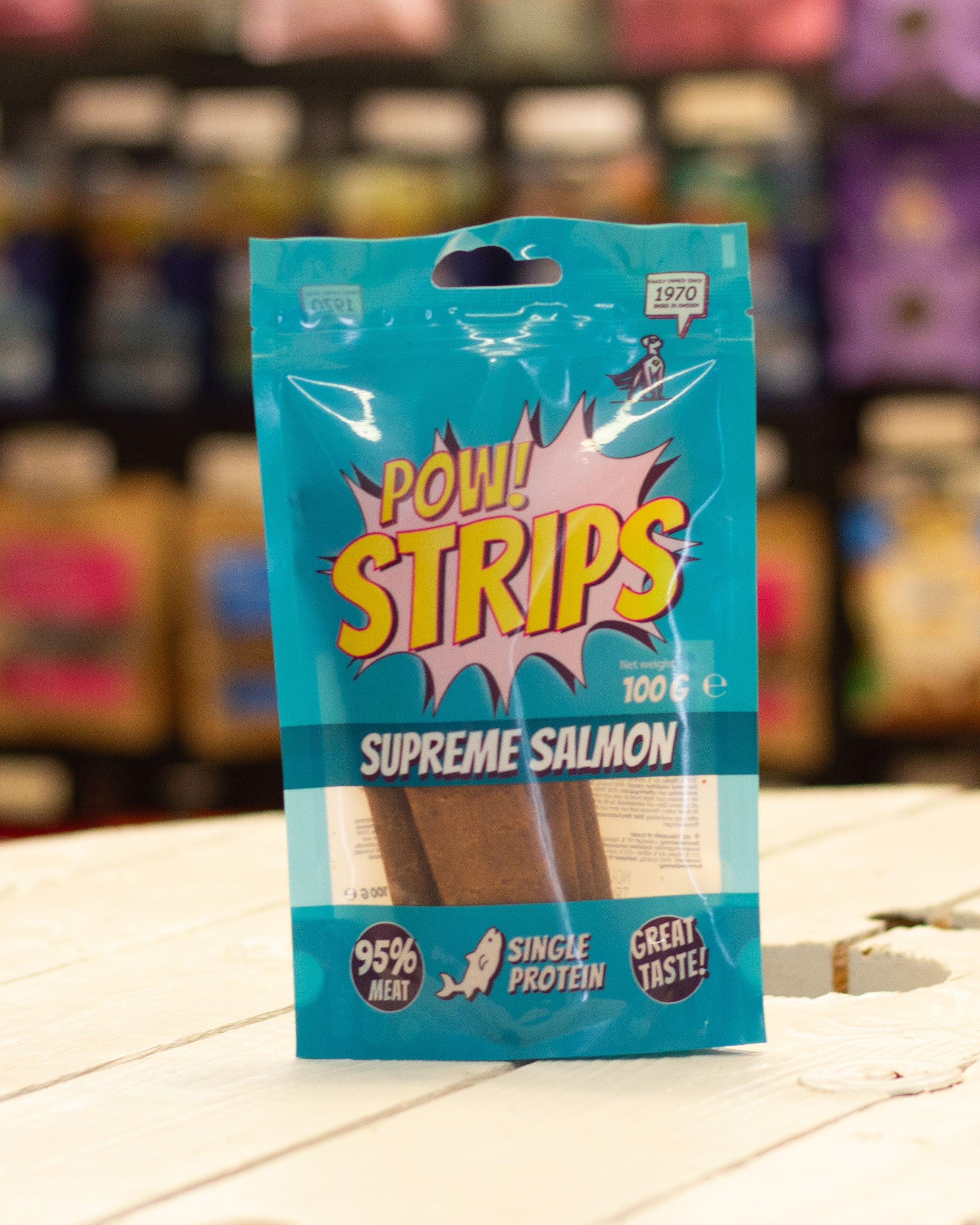 POW! Stripes Supreme salmon 100g