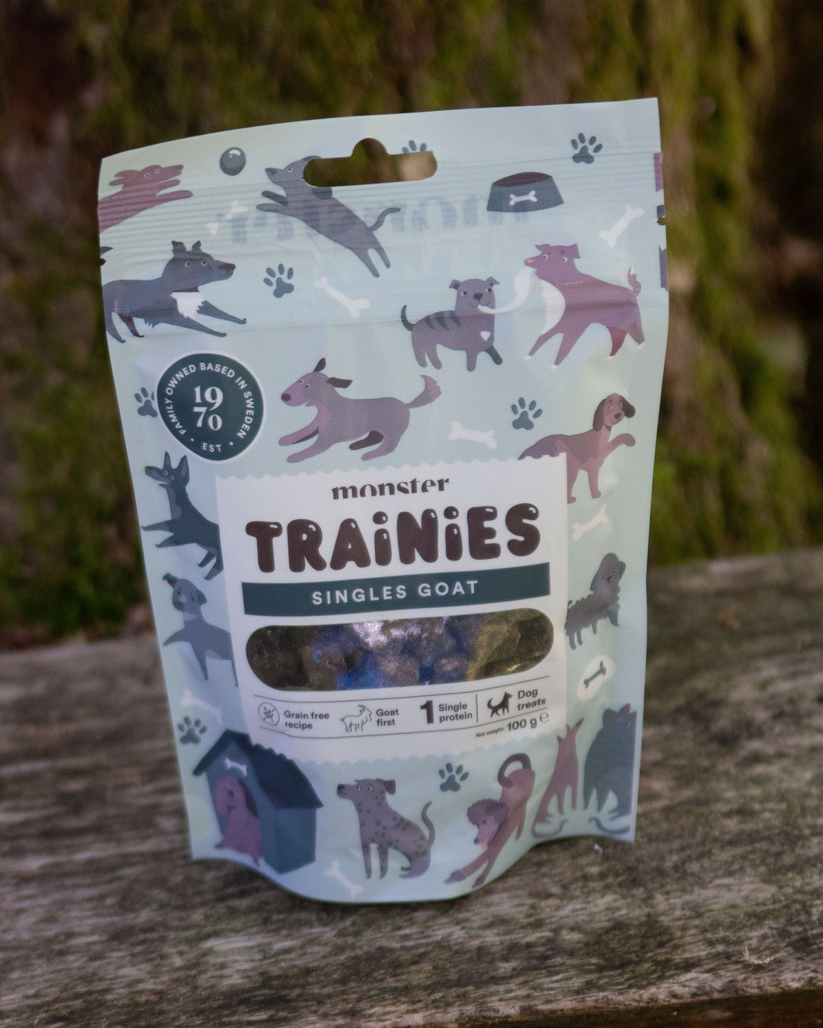 Monster training treats goat 100g