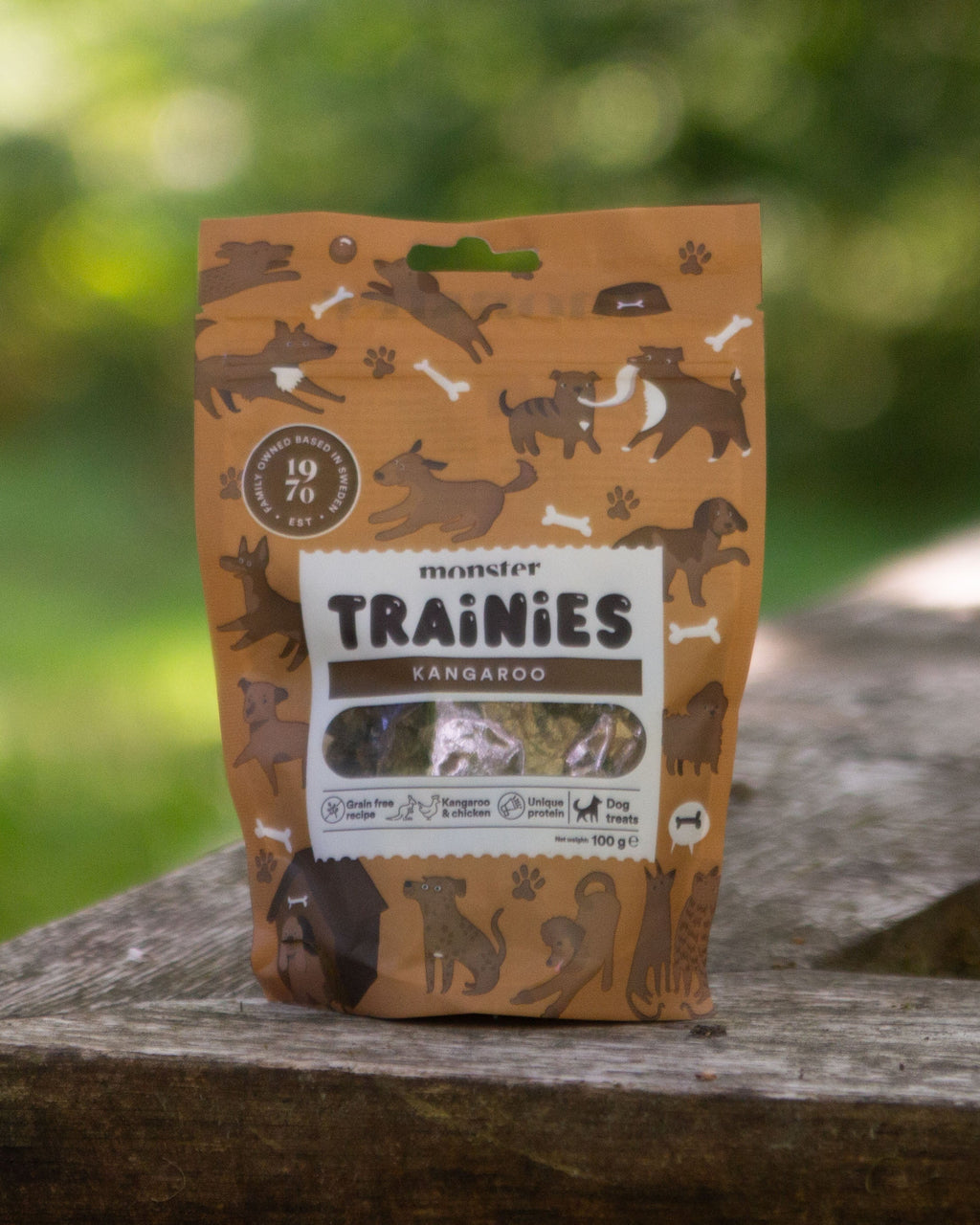 Monster training treats kangaroo 100g